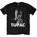 T-Shirt Unisex Tg. L. Tupac: Praying