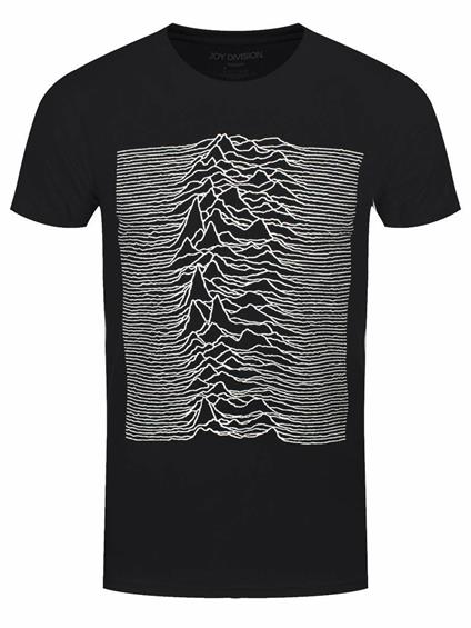 T-Shirt Unisex Tg. S. Joy Division: Unknown Pleasures