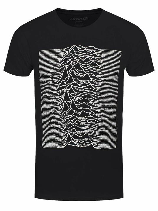T-Shirt Unisex Tg. S. Joy Division: Unknown Pleasures