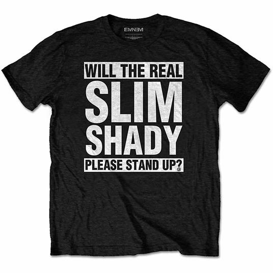 T-Shirt Unisex Tg. 3XL. Eminem: The Real Slim Shady