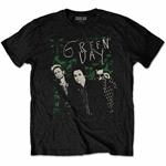 T-Shirt Unisex Tg. L. Green Day: Green Lean