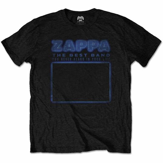 T-Shirt Unisex Tg. S Frank Zappa: Never Heard