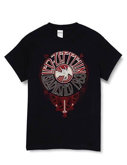 T-Shirt Unisex Tg. M Led Zeppelin. Deco Circle