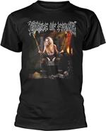 Cradle Of Filth - Dead Girls Front/Back Print (T-Shirt Unisex Tg. M)