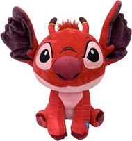 Stitch Leroy Rosso Peluche con Suono 30 cm