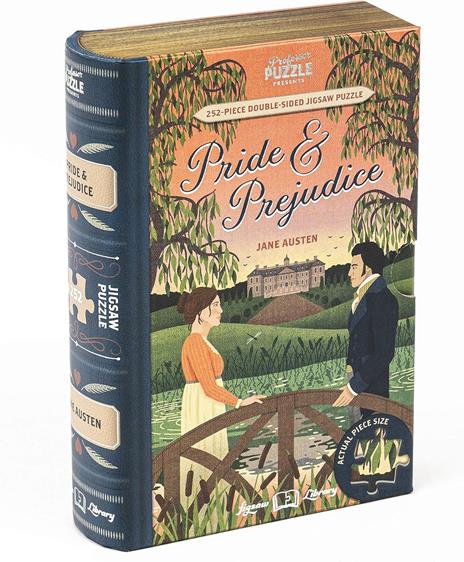 Professor Puzzle Presents - Jigsaw Library - Pride & Prejudice