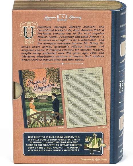 Professor Puzzle Presents - Jigsaw Library - Pride & Prejudice - 3
