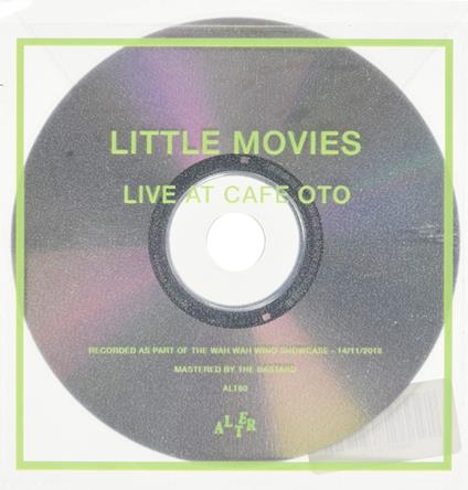 Live At Cafi Oto - CD Audio di Little Movies