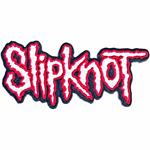 Slipknot: Cut-Out Logo Red Border Standard Patch (Toppa)