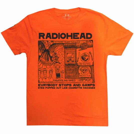 Radiohead - Radiohead Unisex Tee: Gawps (Medium)
