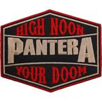 Pantera: High Noon Standard Patch (Toppa)