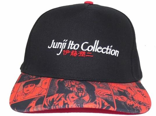 Cappellino Junji Ito Logo And Printed Baseball Cap One Size