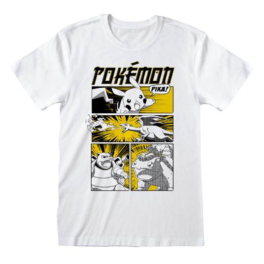 T-Shirt Unisex Tg. M. Pokemon: Anime Style Cover