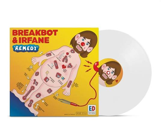 Remedy Ep (Coloured Vinyl) - Vinile LP di Breakbot,Irfane