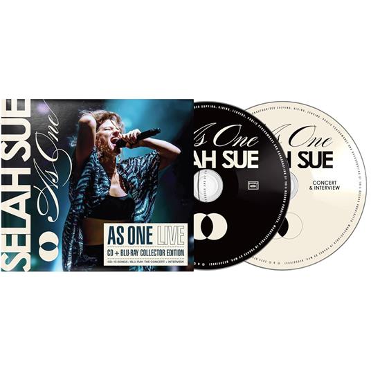 As One (CD + Blu-ray) - CD Audio + Blu-ray di Selah Sue