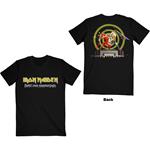 Back Print T-Shirt Unisex Tg. L Iron Maiden: Beast Over Hammersmith Eddie & Devil
