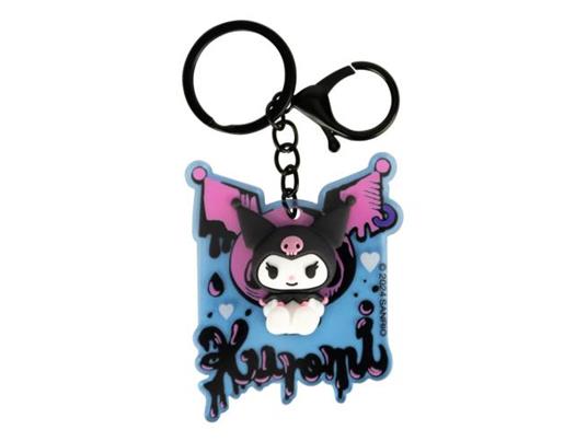 Sanrio 3d Acrylic Portachiavi Kuromi Blue Sky Studios