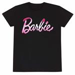 Barbie: Melted Logo - Black (T-Shirt Unisex Tg. L)