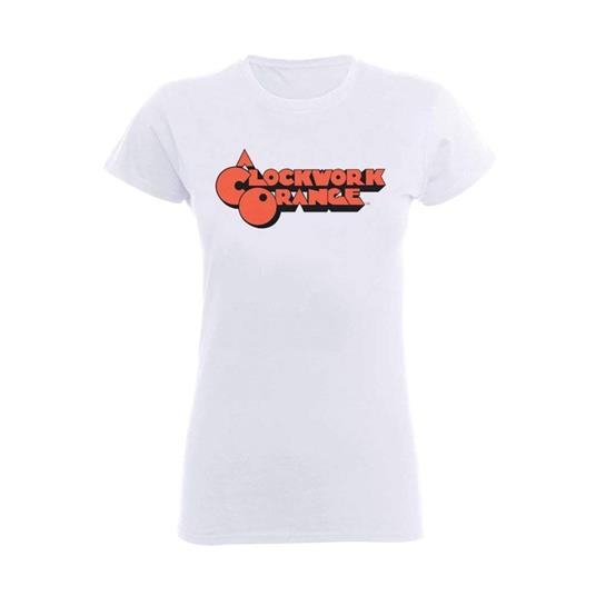 T-Shirt Donna Clockwork Orange (A). Logo. Taglia L