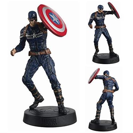 Marvel Figure & Magazine. Captain America 14Cm