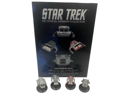 Star Trek Starship Diecast Mini Replicas Shuttle Set 4 Eaglemoss Publications Ltd.