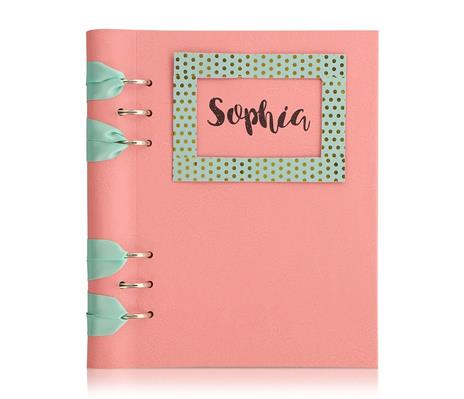 Taccuino A5 Clipbook Filofax ad anelli Creative Kit Rosa - 8