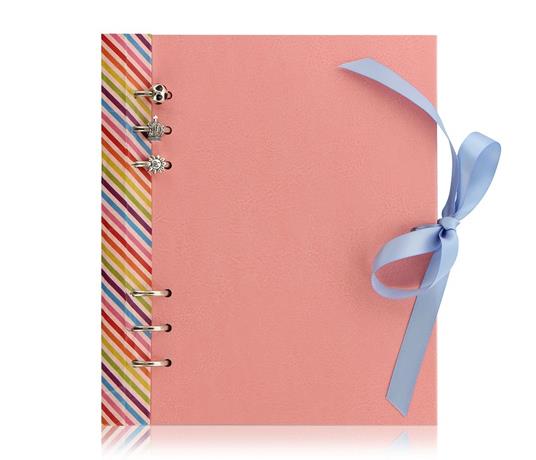 Taccuino A5 Clipbook Filofax ad anelli Creative Kit Rosa - 9