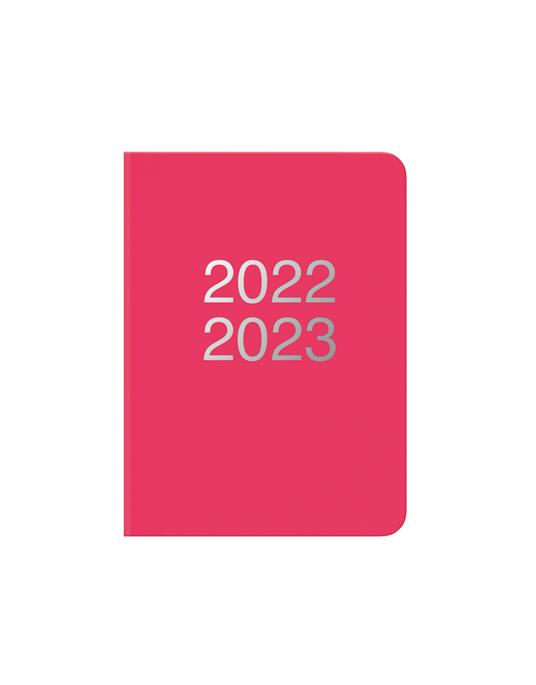 Agenda accademica Letts 2022/23, 12 mesi, giornaliera, Dazzle A6 con appuntamenti, rosa - 15 x 10,5 cm