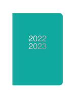 Agenda accademica Letts 2022/23, 12 mesi, settimanale, Dazzle A5, turchese - 21 x 15 cm