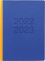 Agenda accademica Letts 2022/23, 12 mesi, giornaliera, Two Tone A6 con appuntamenti, blu - 14,8 x 10,5 cm
