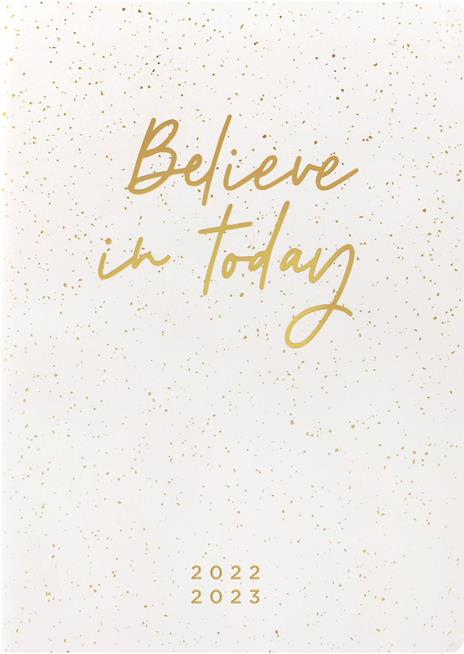 Agenda accademica Letts 2022/23, 12 mesi, settimanale, Inspire A5, bianco - 21 x 15 cm