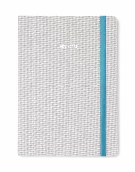 Agenda accademica Letts 2022/23, 12 mesi, settimanale, Raw A5, grigio - 21 x 15 cm