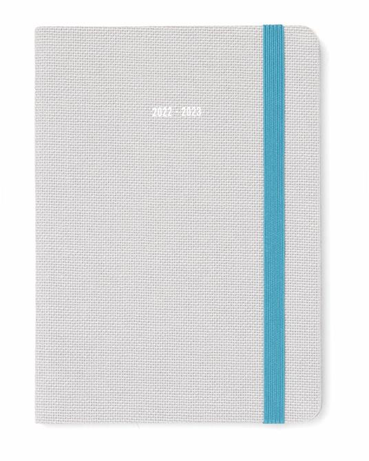 Agenda accademica Letts 2022/23, 12 mesi, settimanale, Raw A6, grigio - 14,8 x 10,5 cm