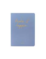 Agenda Letts 2023, 12 mesi, settimanale, Inspire A6, Azzurro - 14,8 x 10,5 cm