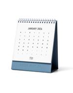 Conscious Calendario da tavolo 2024, Blu - 21 x 15 cm