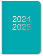 Agenda accademica Letts 2024-2025, 12 mesi, Dazzle A6, giornaliera, Turch - 15 x 10,5 cm
