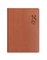 Agenda annuale 2025 Letts 12 Mesi, Milano A5 settimanale Beige - 21 x 14,8 cm
