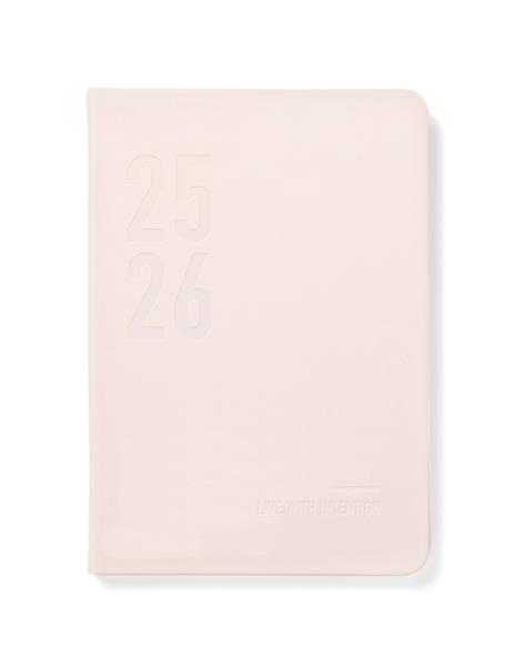 Agenda annuale 2025 Letts 12 Mesi, Conscious A5 giornaliera  cipria - 21 x 14,8 cm