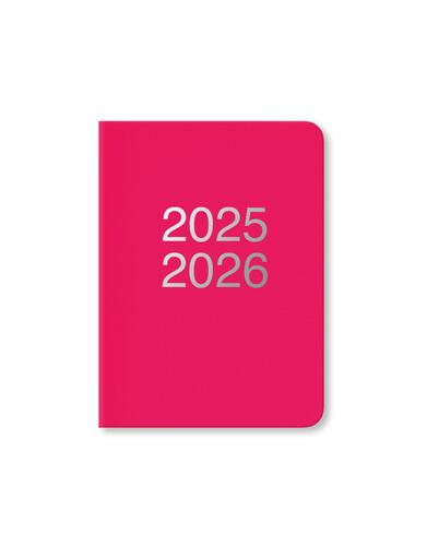 Agenda accademica 2025-2026 Dazzle A6 Giornaliero ML Rosa - 14,8 x 10,5 cm