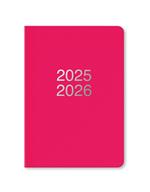 Agenda accademica 2025-2026 Dazzle A5 Settimanale Rosa - 21 x 14,8 cm