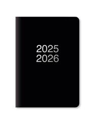 Agenda accademica 2025-2026 Dazzle A5 Settimanale Black - 21 x 14,8 cm