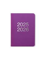 Agenda accademica 2025-2026 Dazzle A6 Giornaliero ML Purple - 14,8 x 10,5 cm