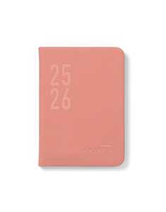 Cartoleria Agenda accademica 2025-2026 Conscious A6 Giornaliero Terracotta - 14,8 x 10,5 cm Letts