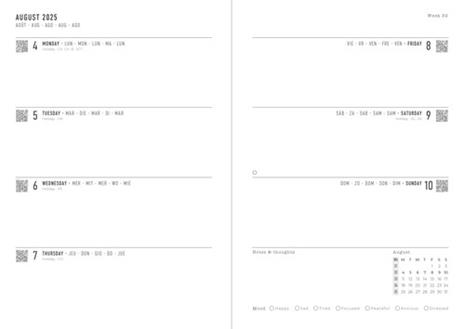 Agenda accademica 2025-2026 Botanics A5 Settimanale Verde - 21 x 14,8 cm - 2
