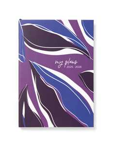 Cartoleria Agenda accademica 2025-2026 Botanics A5 Giornaliero Viola - 21 x 14,8 cm Letts