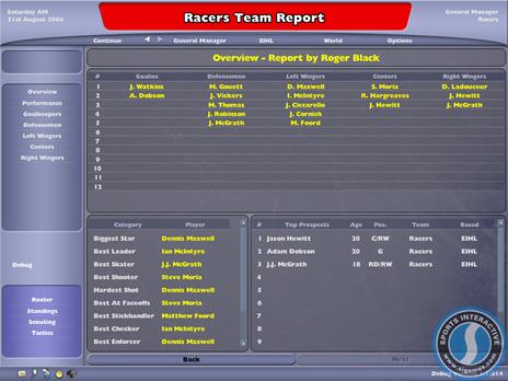 NHL: Eastside Hockey Manager 2005 - 3