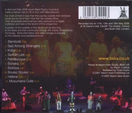 Baka Live! - CD Audio di Baka Beyond - 2