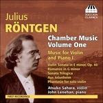 Opere cameristiche vol.1 - CD Audio di Julius Röntgen