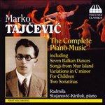 Musica per Pianoforte (Integrale) - CD Audio di Marko Tajcevic