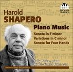 Opere per pianoforte - CD Audio di Harold Shapero